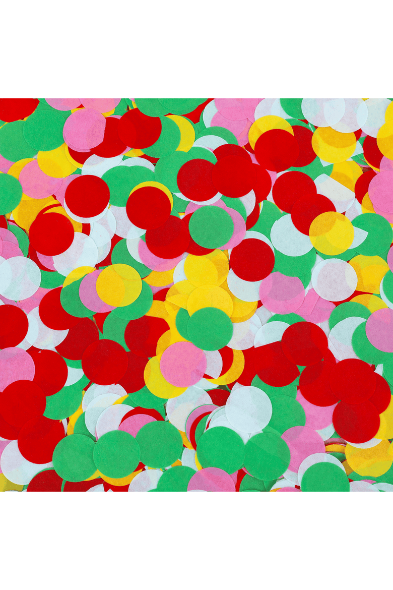 Confetti Square Placemat Party Decor, Alternate, color, Multicolor