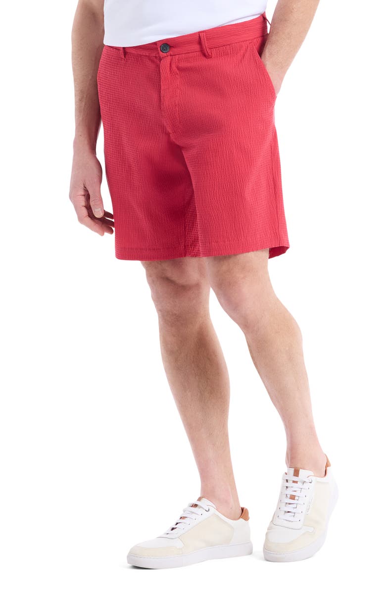Robert Graham Thresher Crinkled Woven Shorts, Alternate, color,