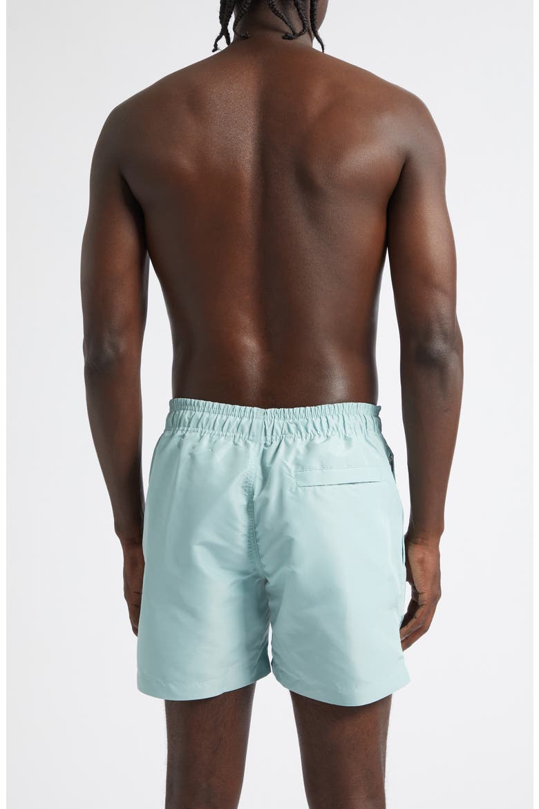 Patch Swim Trunks, Alternate, color, POWDER TEAL