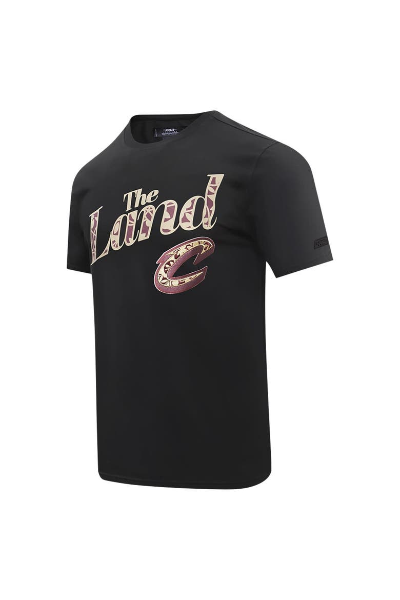 Men's Pro Standard Black Cleveland Cavaliers 2023 City Edition T-Shirt, Alternate, color, Black