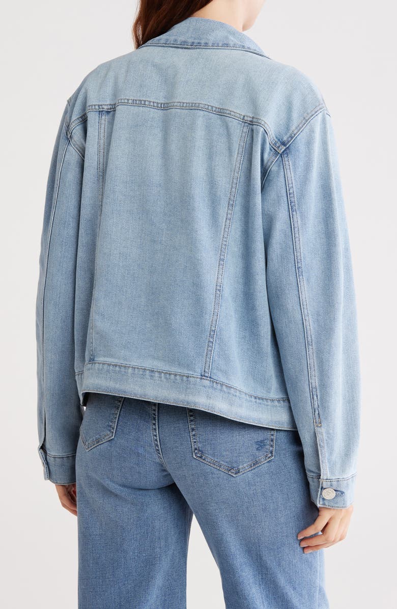 Seven7 Denim Trucker Jacket, Alternate, color, Key West