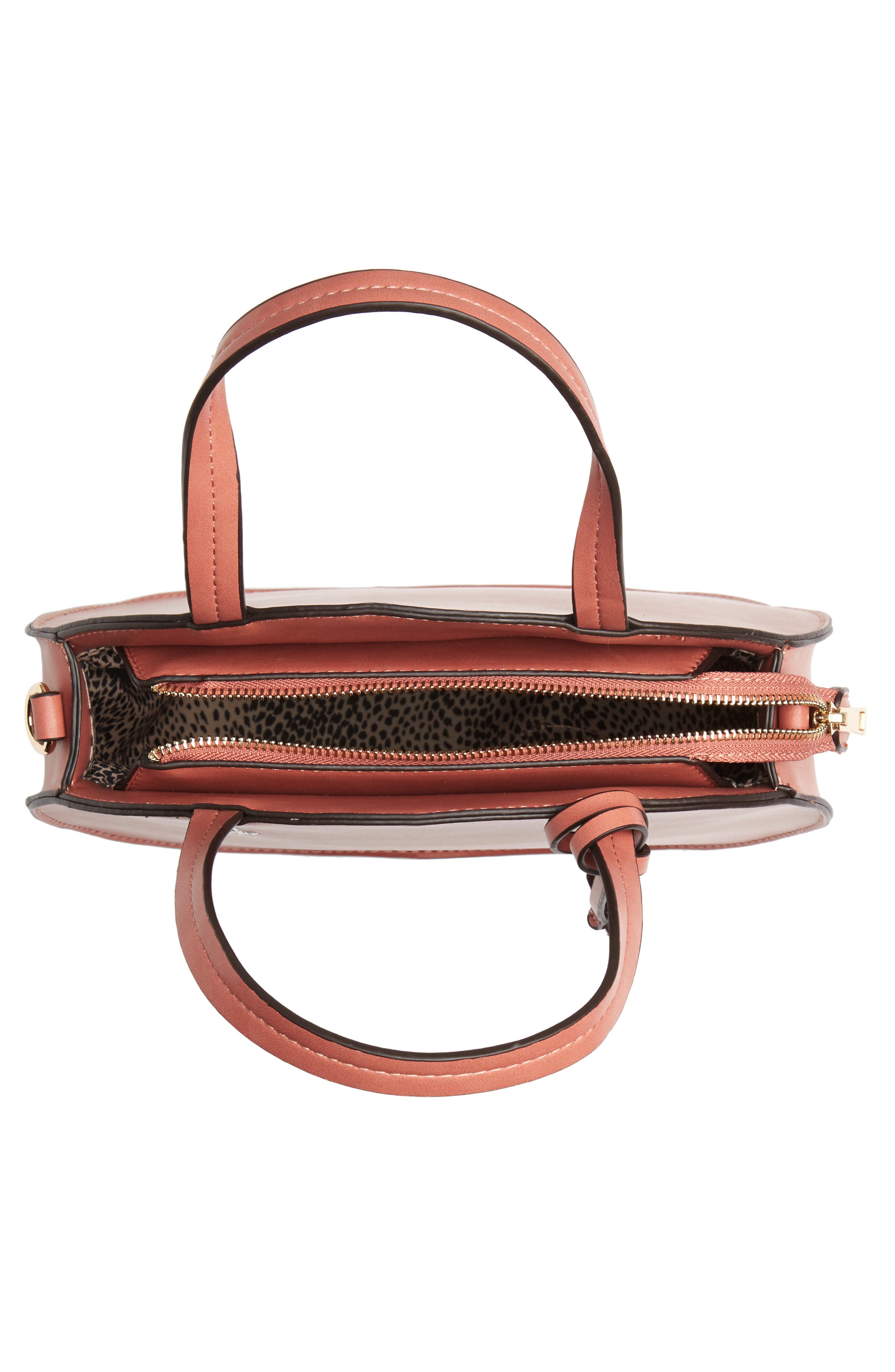 Sole Society Palermo Canteen Faux Leather Circle Crossbody Bag, Alternate, color, 