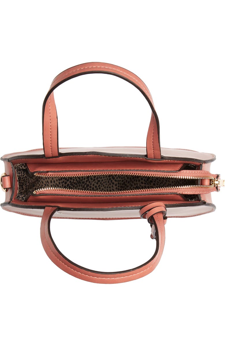 Sole Society Palermo Canteen Faux Leather Circle Crossbody Bag, Alternate, color,