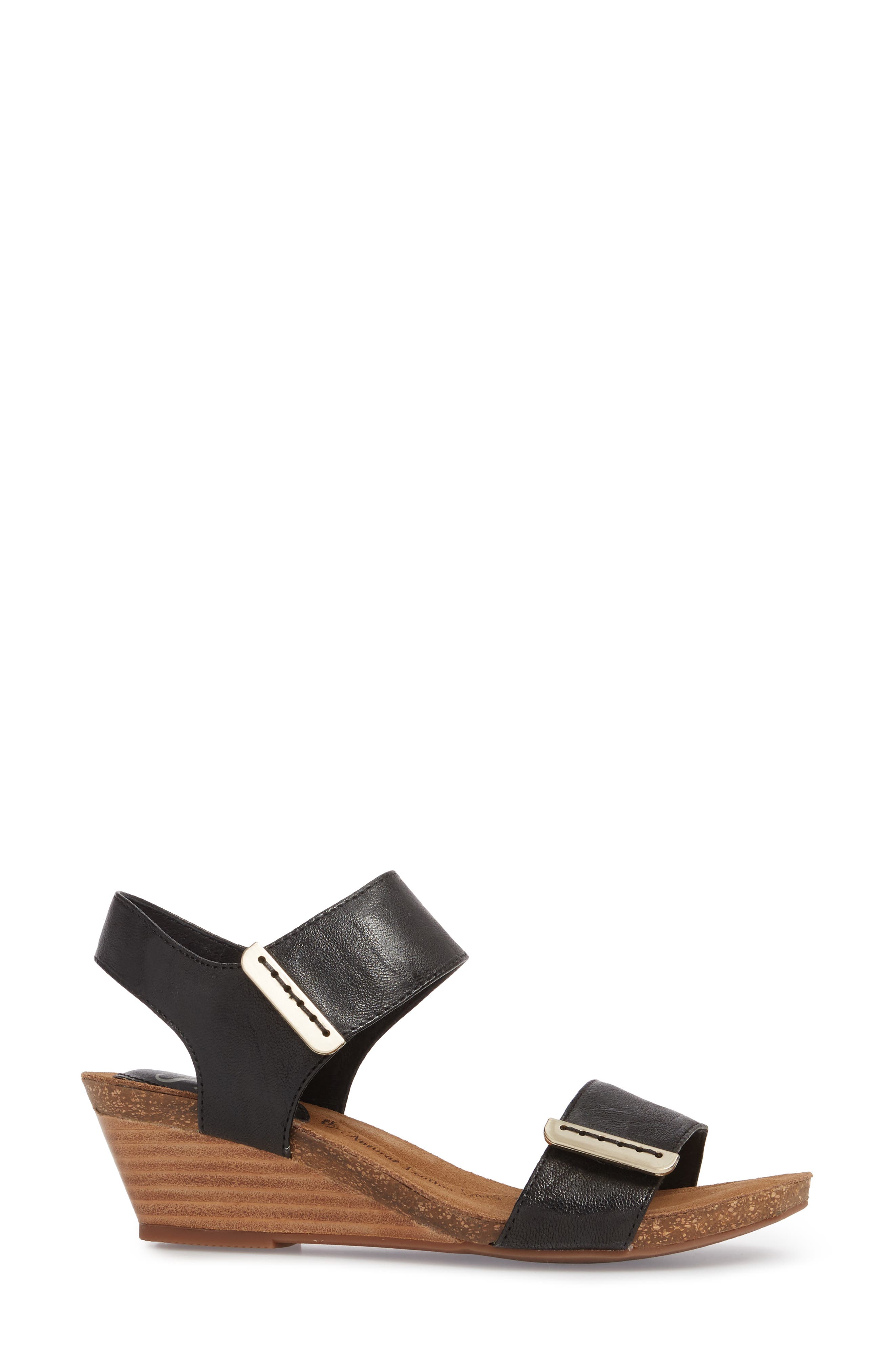 Söfft Verdi Wedge Sandal, Alternate, color, 