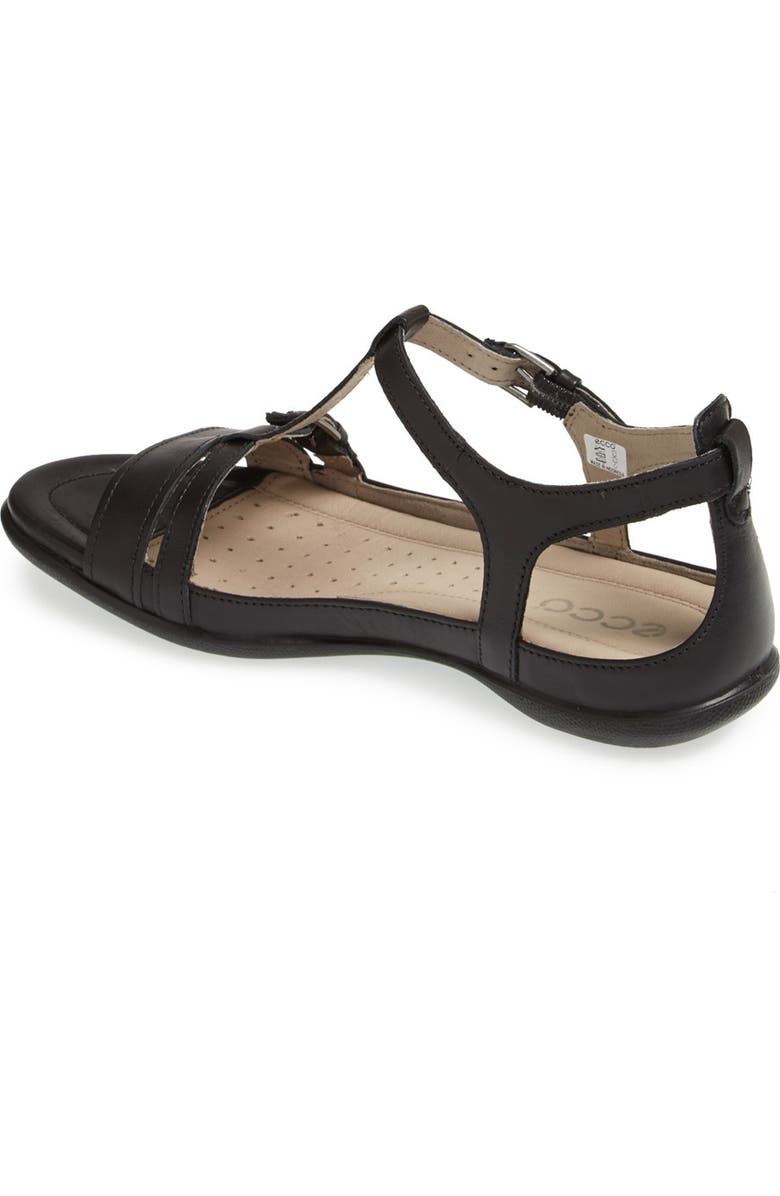 ECCO 'Flash' T-Strap Sandal, Alternate, color,
