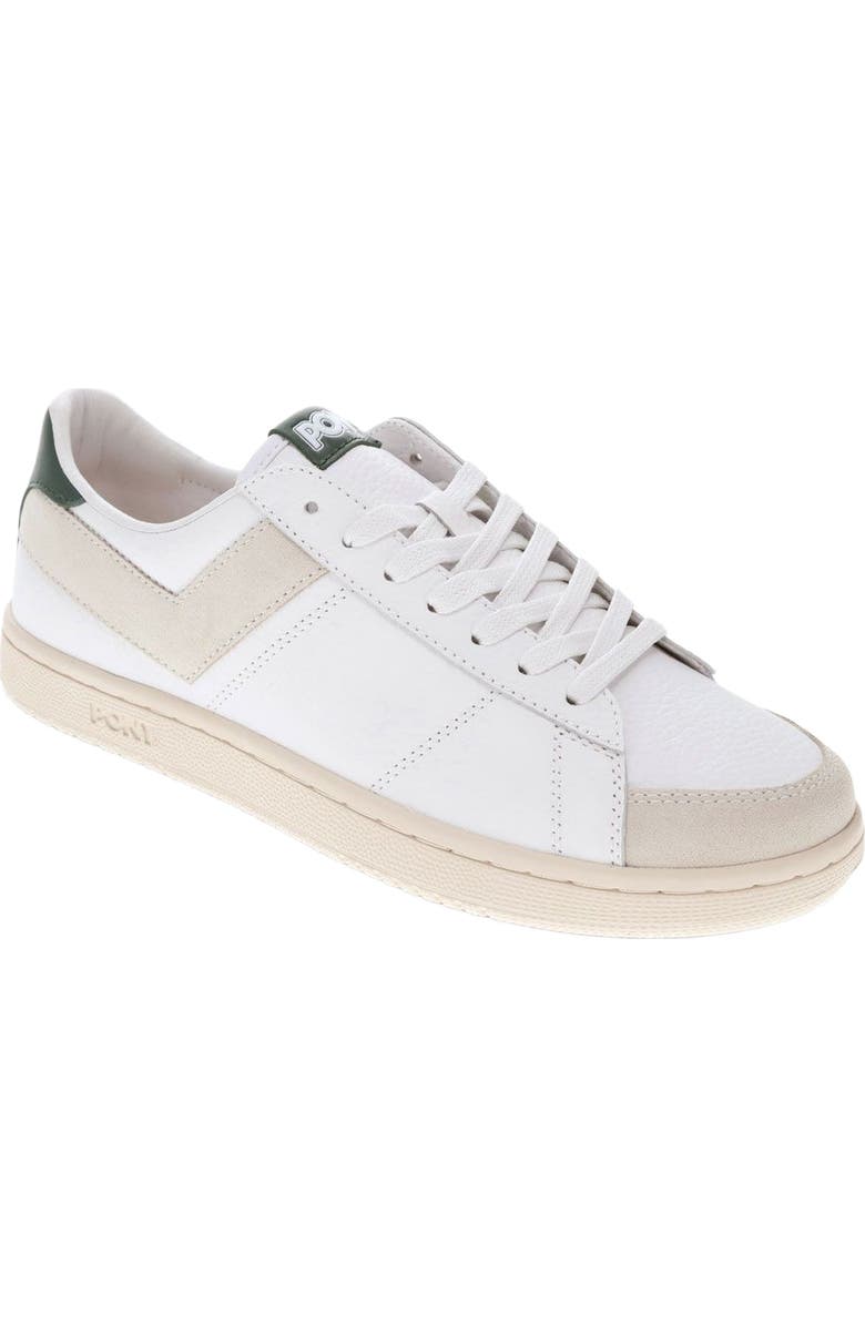 PONY M-Pro Low Lux Sneakers, Main, color, White/Green/Oatmeal