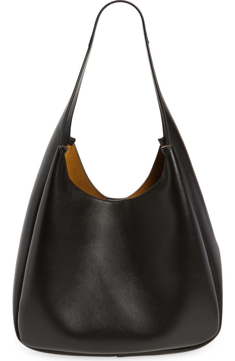 Stella McCartney Perforated Logo Faux Leather Hobo Bag, Alternate, color,