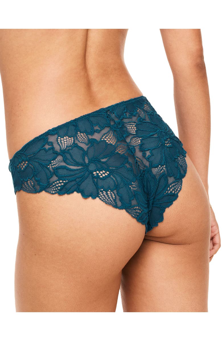 Adore Me Harlowe Bikini Panties, Alternate, color, Legion Blue