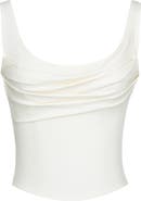 HOUSE OF CB The Drape Neck Corset Top