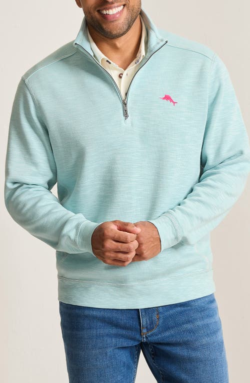 Tommy Bahama Tobago Bay Half Zip Pullover In Blue