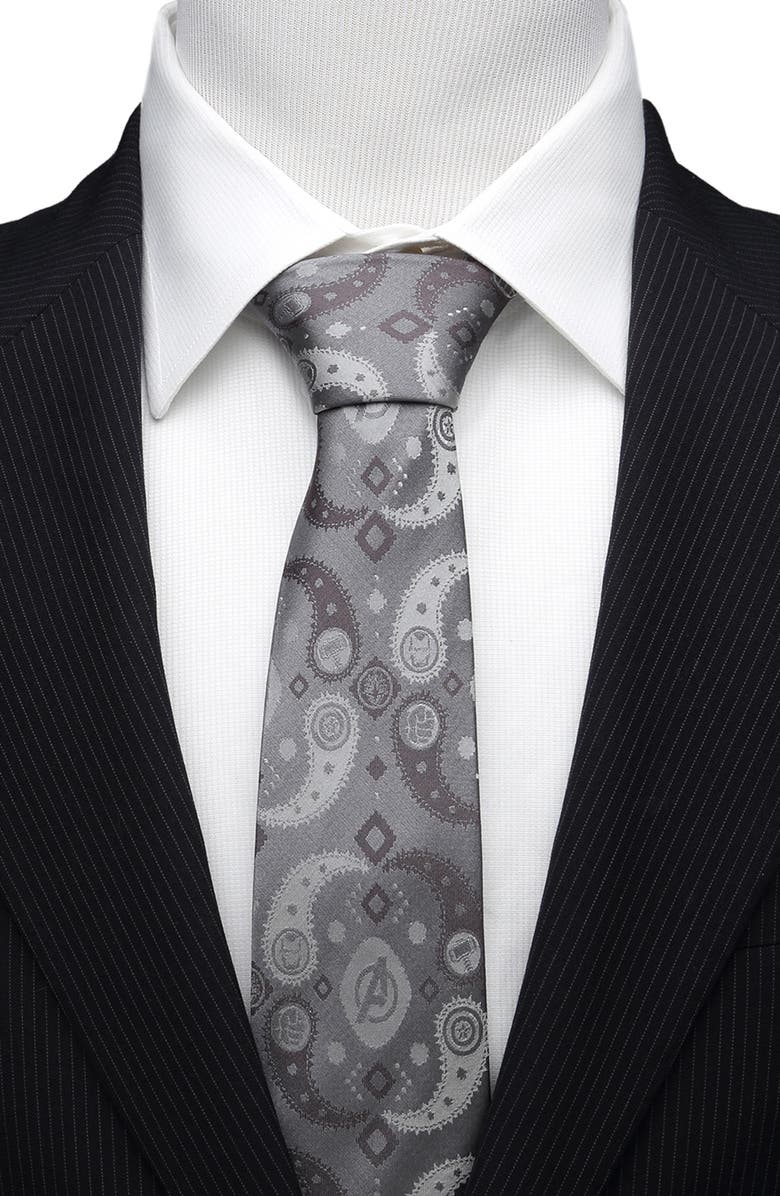 Cufflinks, Inc. Marvel Avengers Paisley Silk Tie, Alternate, color, 