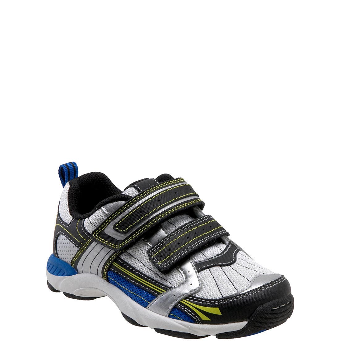 'Wes' Sneaker, Main, color, WHITE/ BLACK/ ROYAL