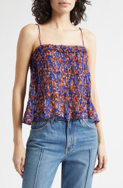 Florian Floral Silk Top