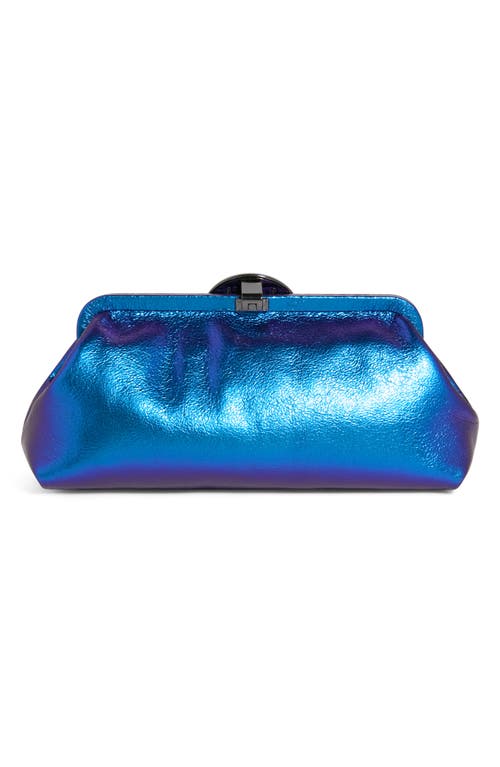 Aimee Kestenberg Full Circle Leather Frame Clutch