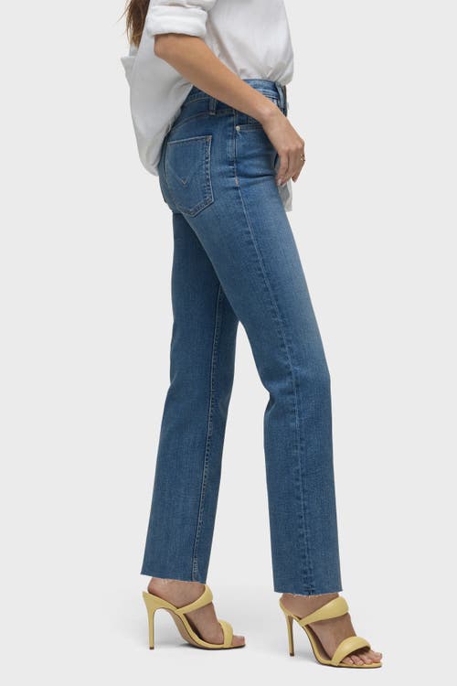 Hudson Jeans Remi Hi Rise Straight Ankle In Blue