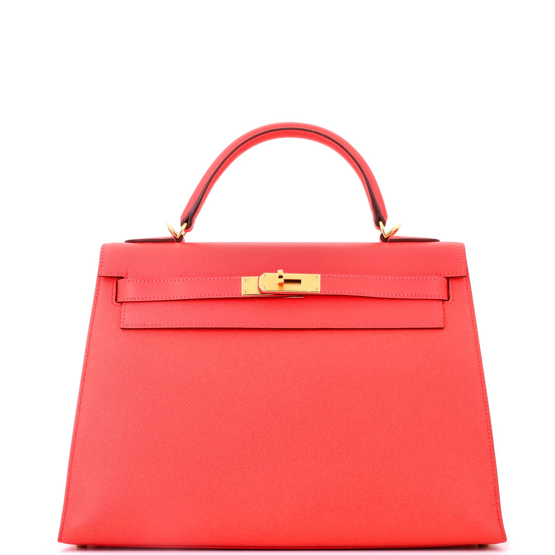 Kelly Handbag Pink Epsom with Gold Hardware 32, Main, color, Pink