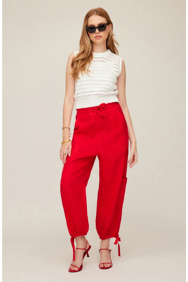 Tara Open Knit Vest, Alternate, color, OFF WHITE
