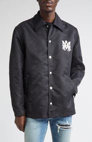 AMIRI MA Water Resistant Nylon Coach's Jacket