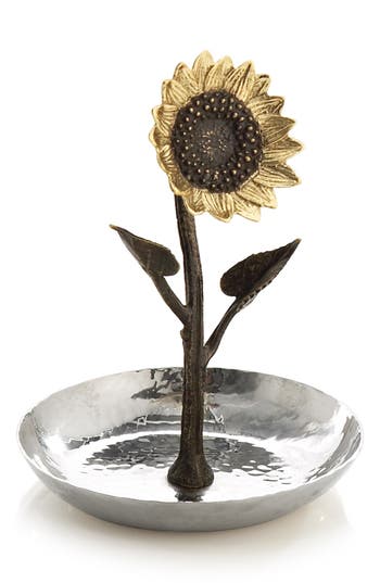 Michael Aram 'vincent' Ring Catch In Silver