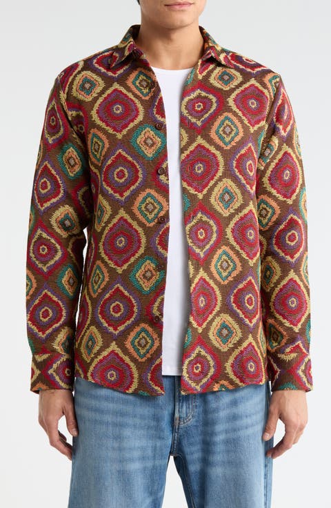 Tapestry Shirt Jacket