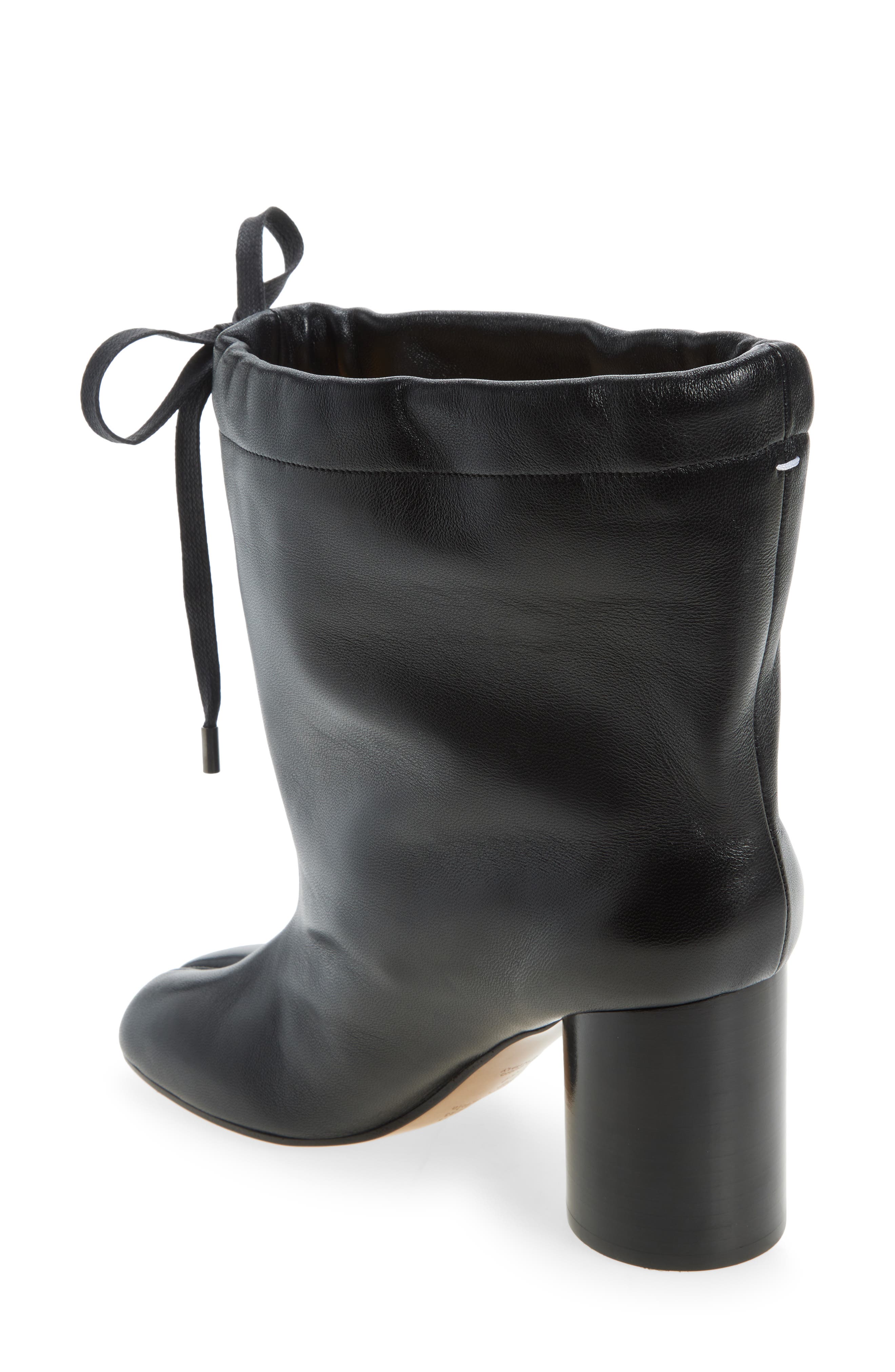 Maison Margiela Drawstring Tabi Bootie, Alternate, color, 
