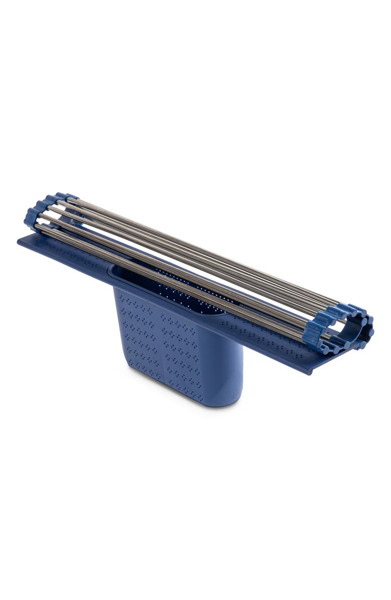 CORE KITCHEN Over the Sink Roll Up Dry Mat, Alternate, color, Deep