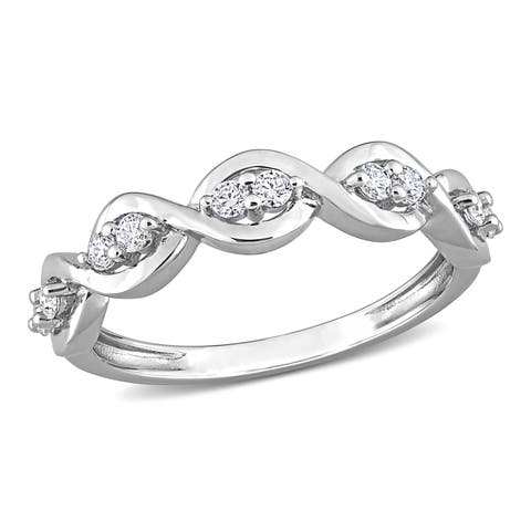 Moissanite Anniversary Ring