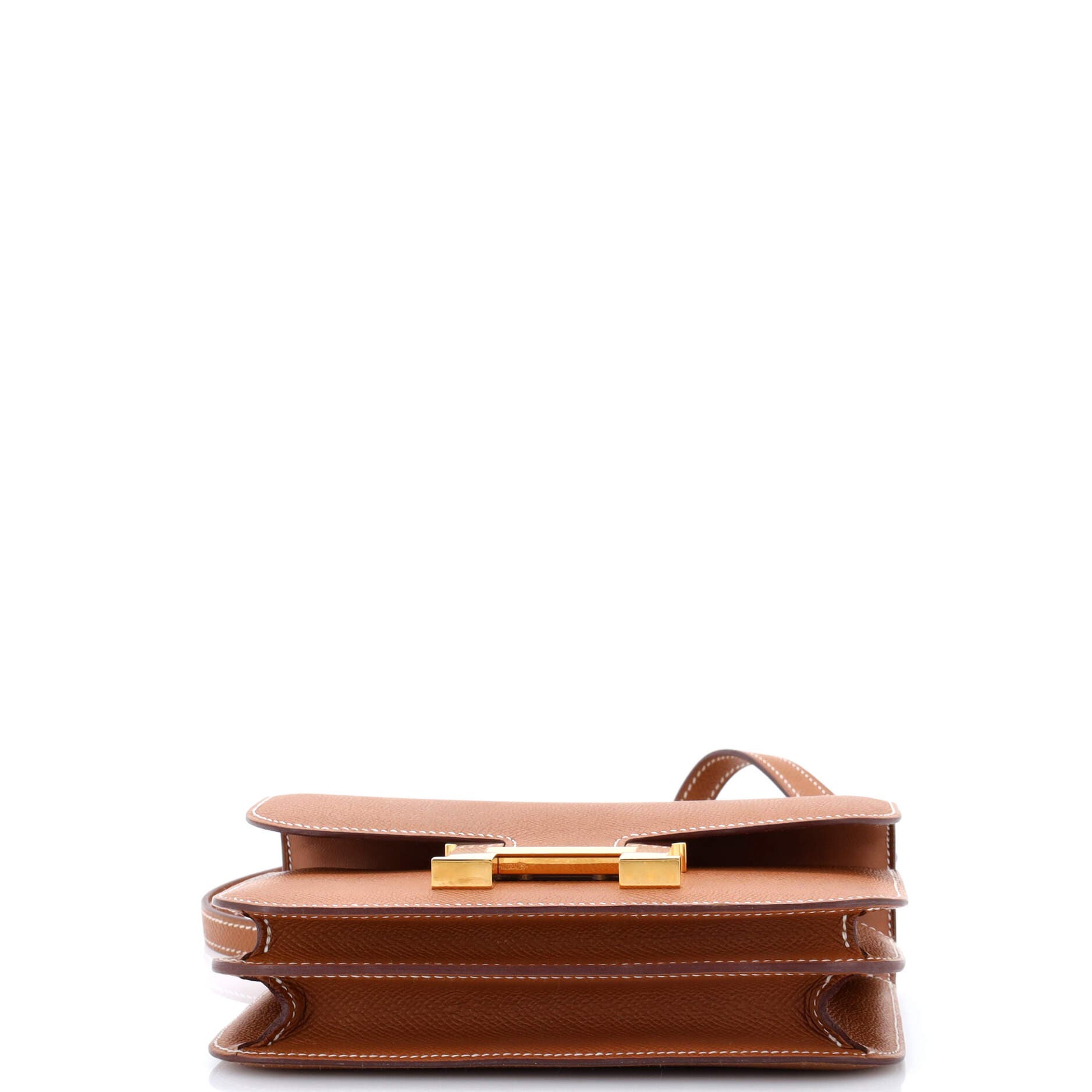 Pre-Owned Hermes Constance NM Bag Epsom 18, Alternate, color, Gold