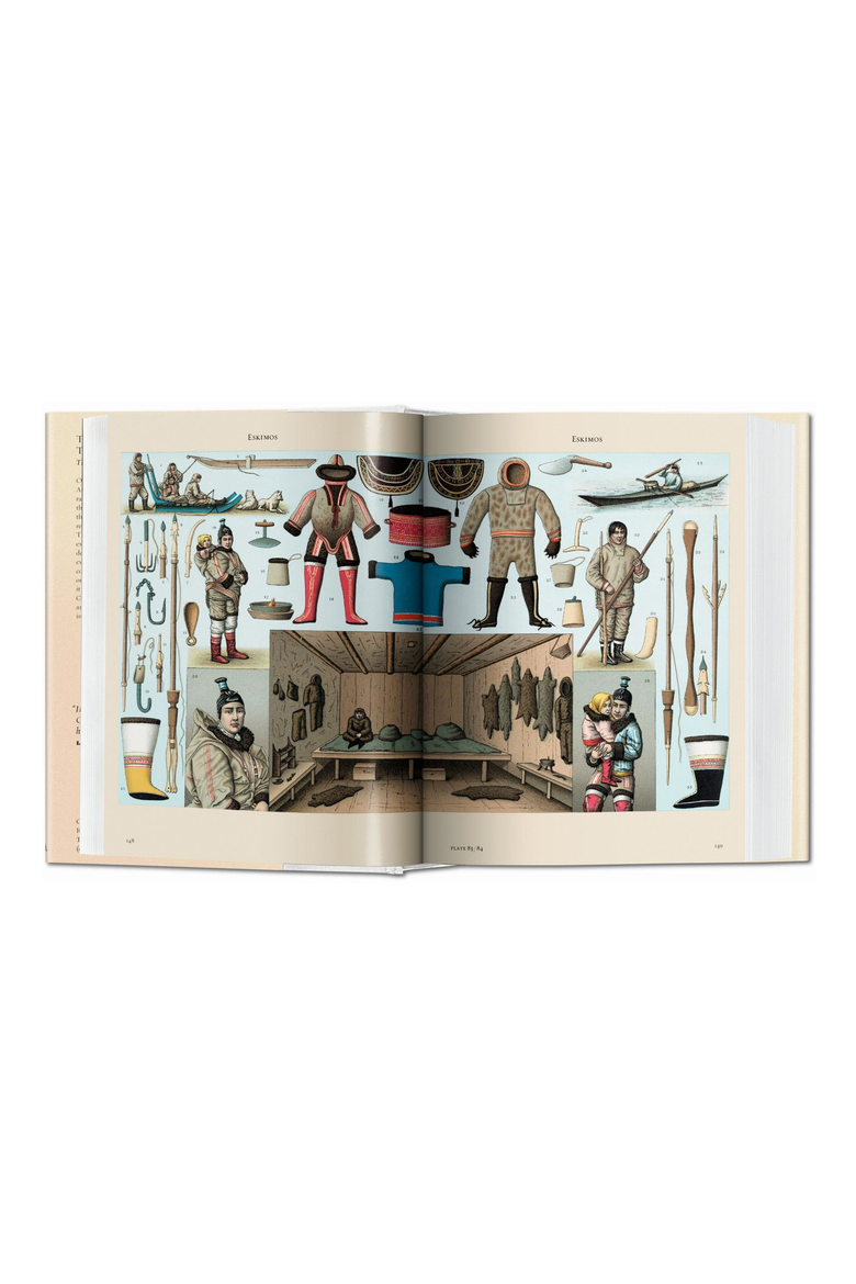 Auguste Racinet The Costume History Book, Alternate, color, Cream