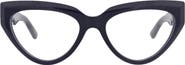 Balenciaga 53mm Cat Eye Optical Glasses