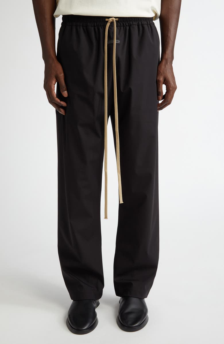 Fear of God Track Pants, Main, color, Black