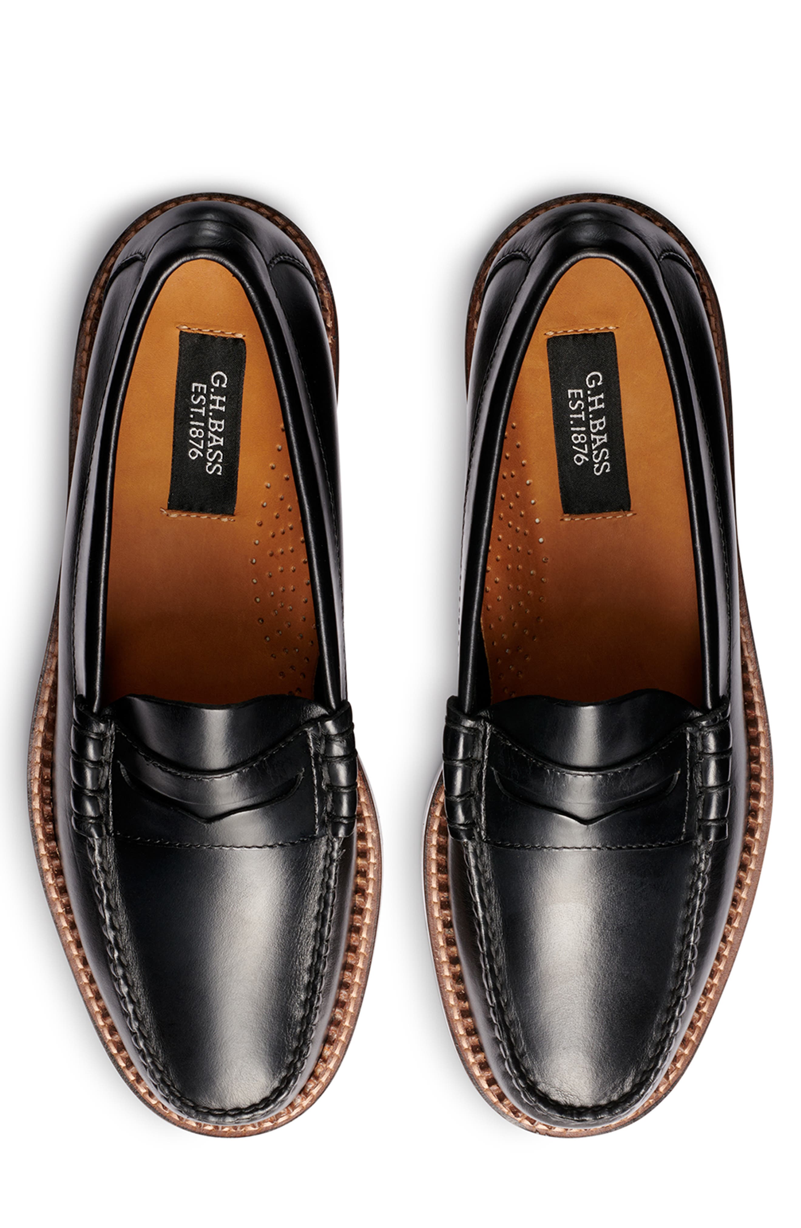 G.H.BASS 1876 Larson Weejuns<sup
®</sup
 Penny Loafer, Alternate, color, 