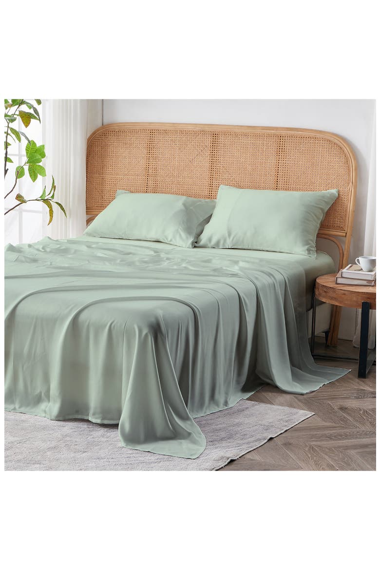 AiryWeight 300 Thread Count Tencel® Lyocell Sheet Set, Alternate, color, SAGE