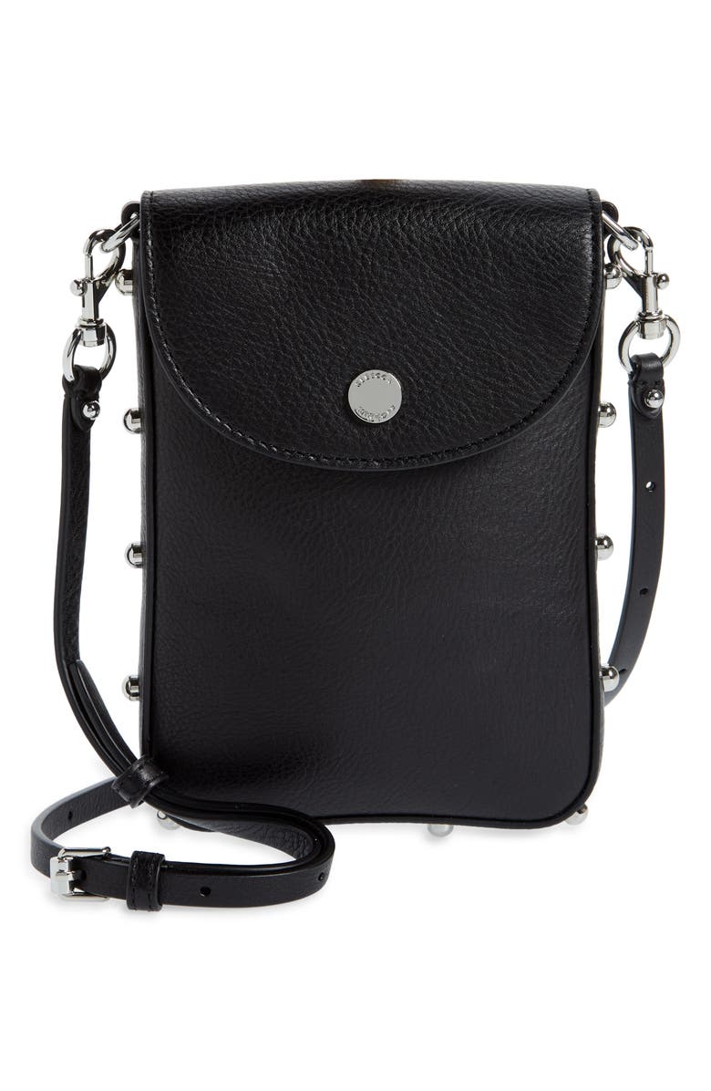 Rebecca Minkoff Envelope Leather Phone Crossbody Bag, Main, color, 