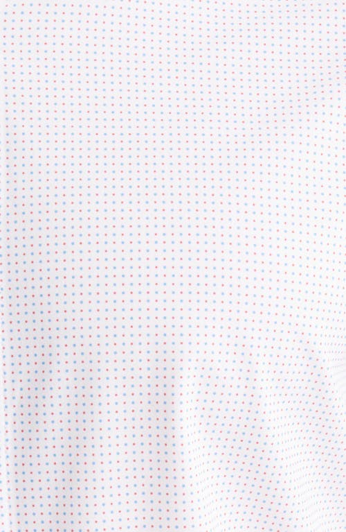 Mizzen + Main Mizzen+main Leeward Trim Fit Micropattern Stretch Button-up Shirt