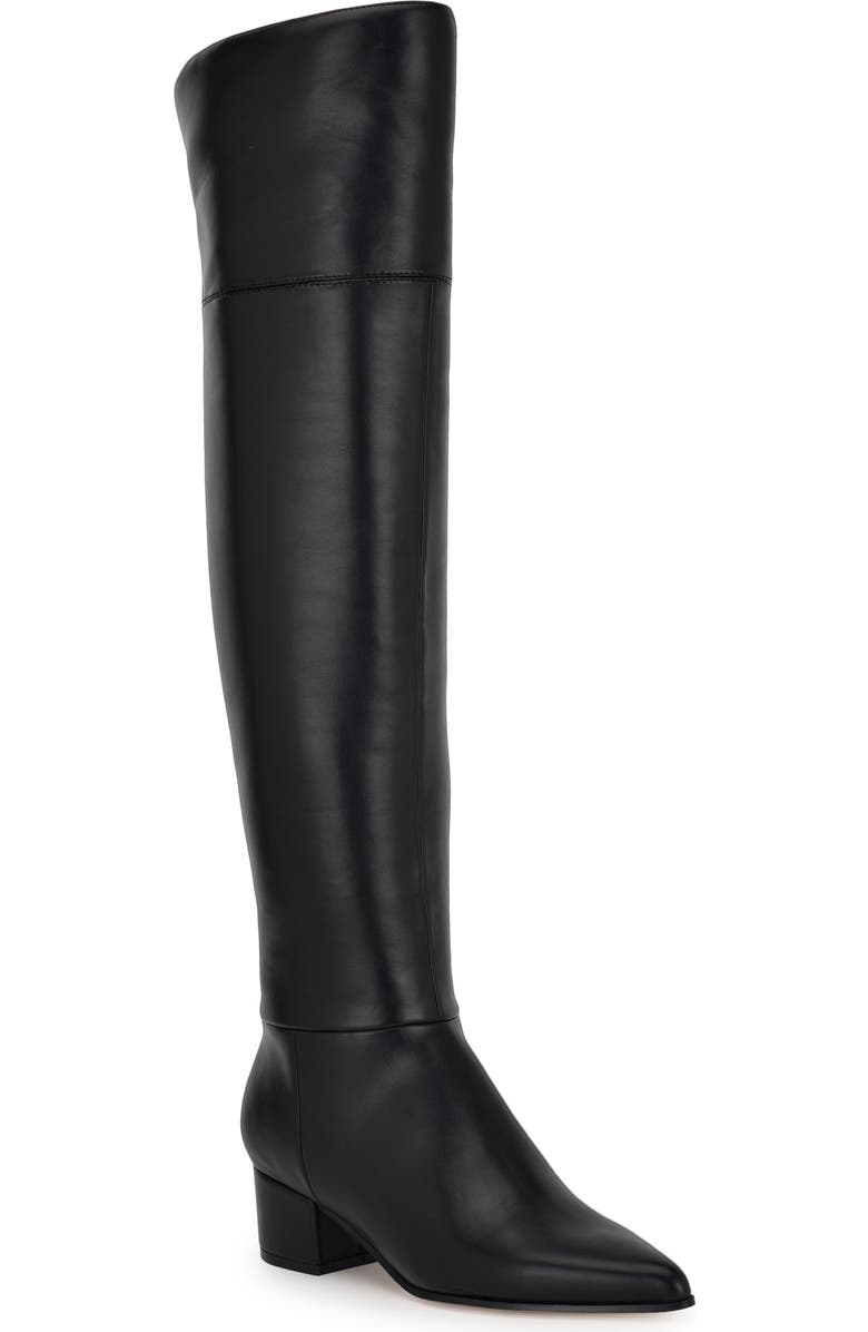 Nine West Maner Pointed Toe Over the Knee Boot, Main, color,