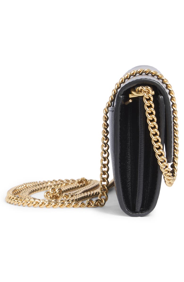 Kate Spade New York katy flap continental wallet crossbody bag, Alternate, color, Black