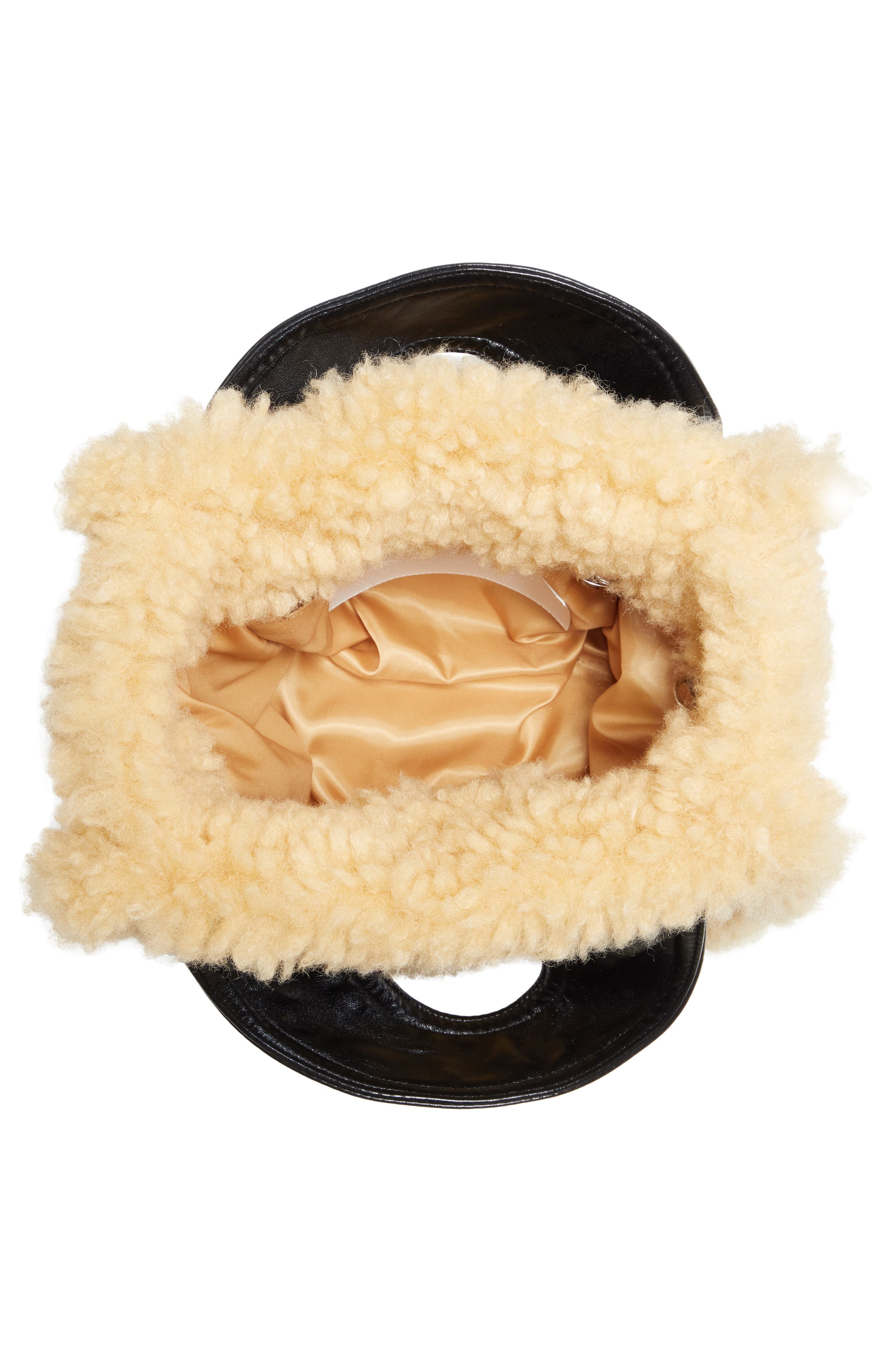 Stand Studio Lucille Faux Fur Tote Bag, Alternate, color, 