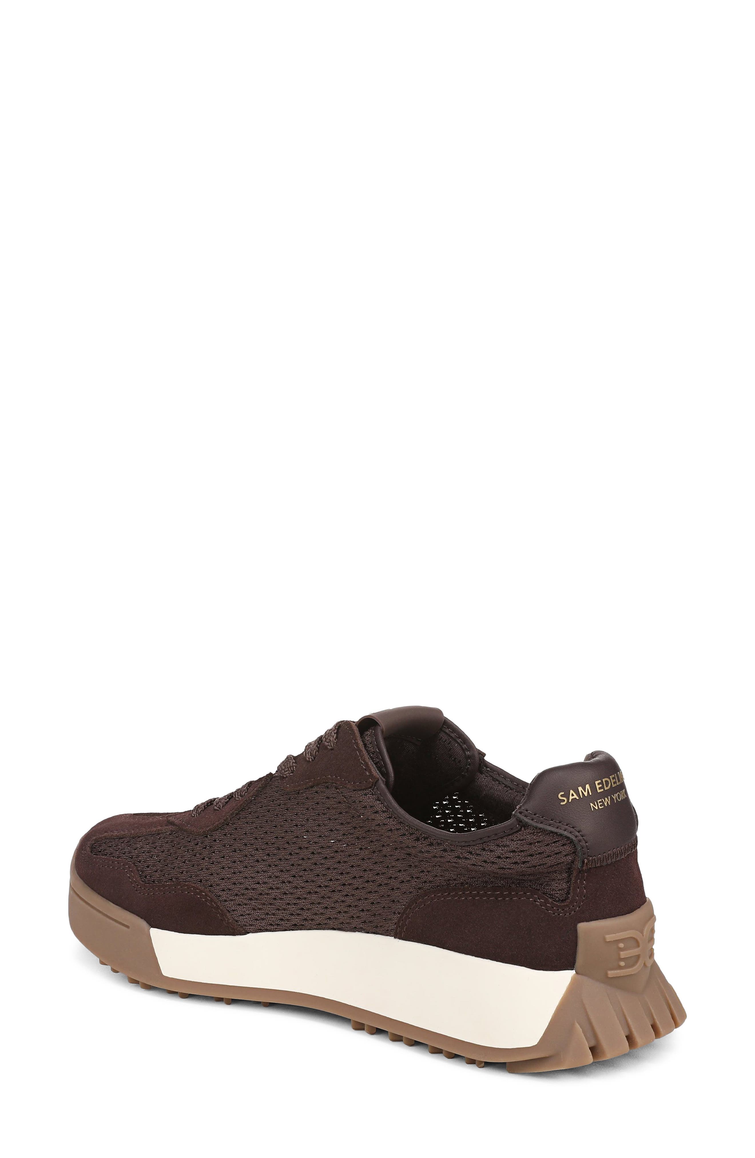 Langley Mesh Sneaker, Alternate, color, CAFE NOIR