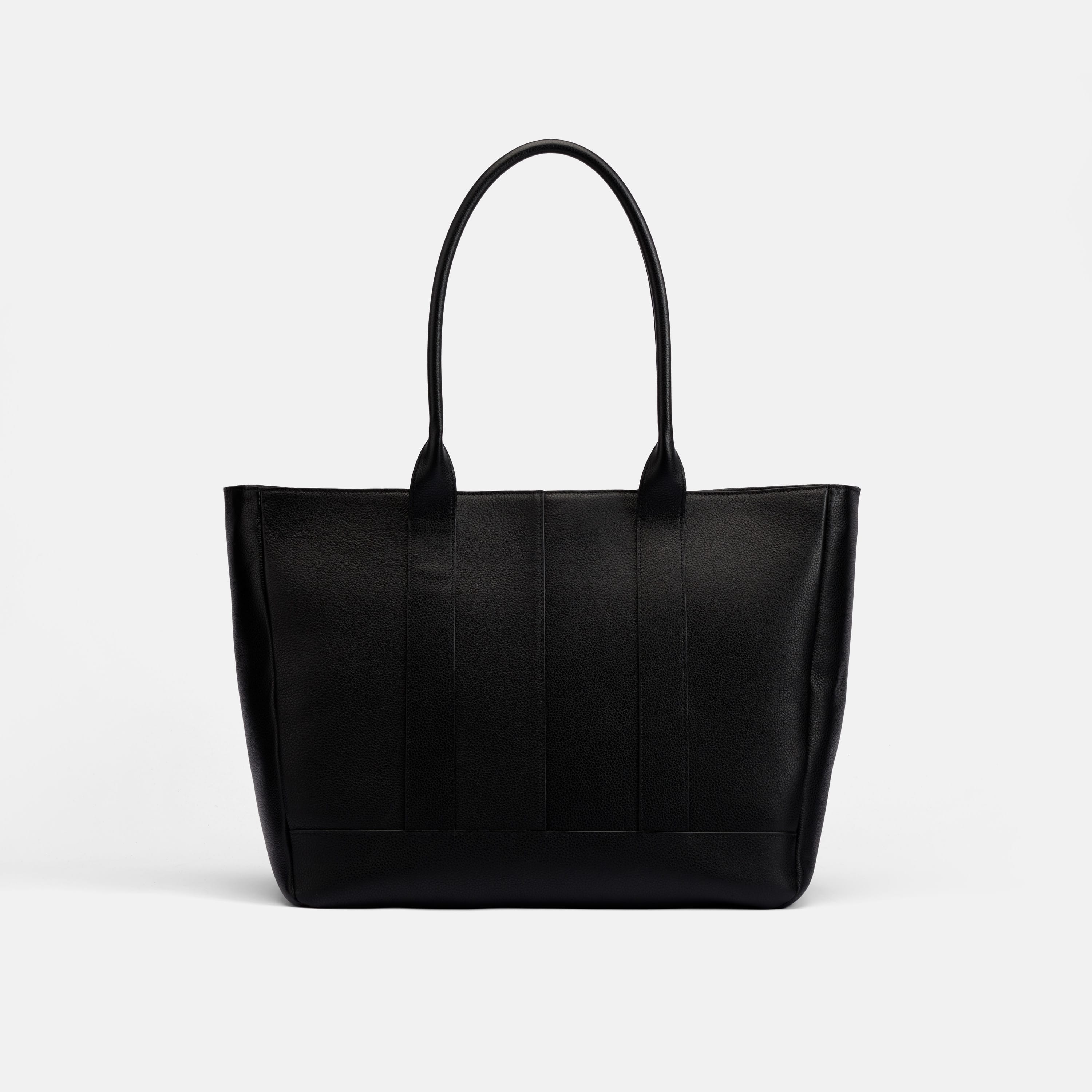 Kit by Nikko Washington Pebbled Leather Tote, Alternate, color, Black