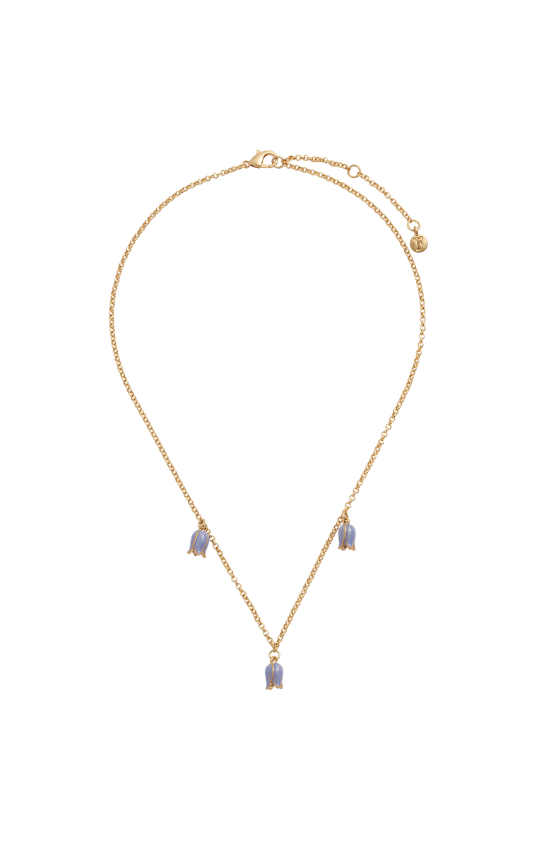 Fable England Bluebell Charm Necklace, Alternate, color, Blue