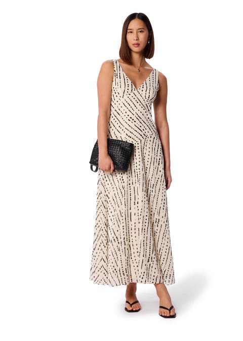 Dashed Spot Dobby Maxi Dress