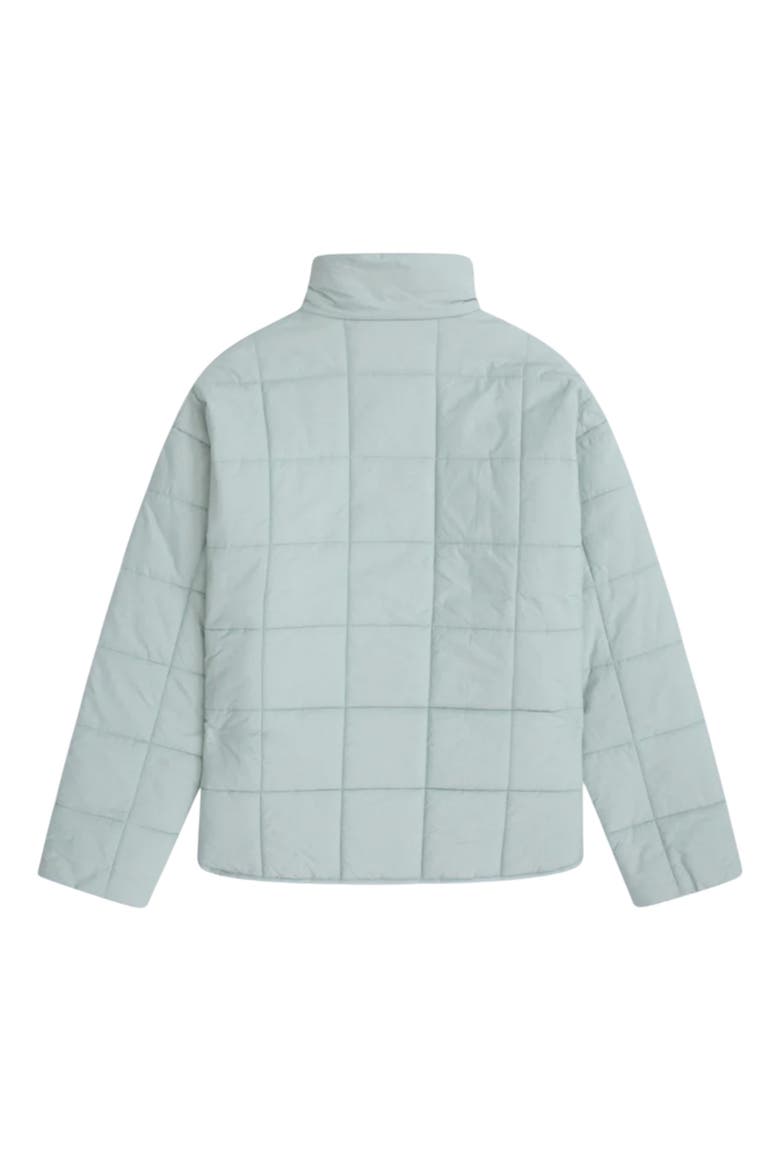Nina Grid Quilted Padded Jacket, Alternate, color, Mint
