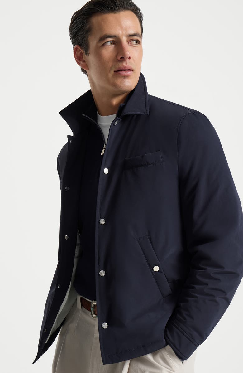 Brunello Cucinelli Shirt-style outerwear jacket, Alternate, color, 