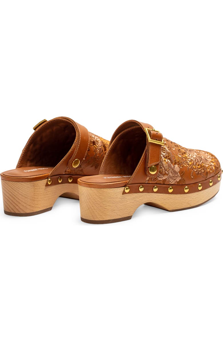 Johnny Was Floral Embroidered Clog, Alternate, color,