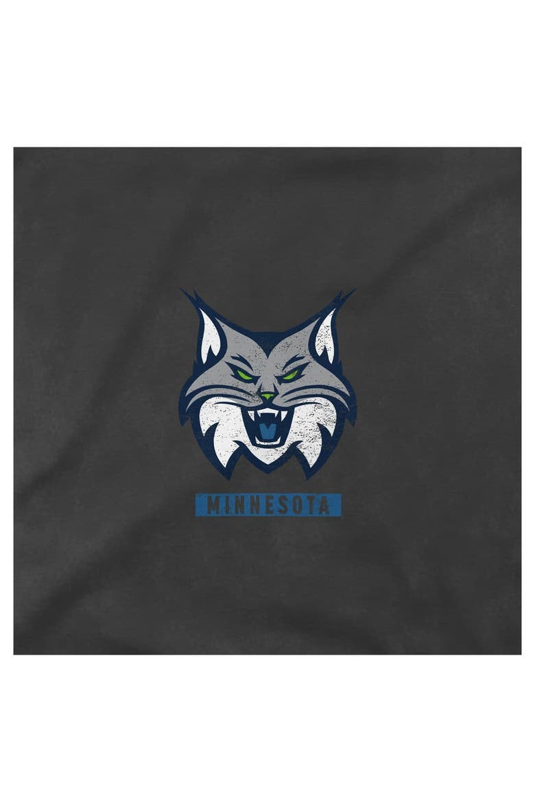 Unisex Stadium Essentials Heather Black Minnesota Lynx Relaxed Fit Big Shot Vintage Wash T-Shirt, Alternate, color, Heather Black