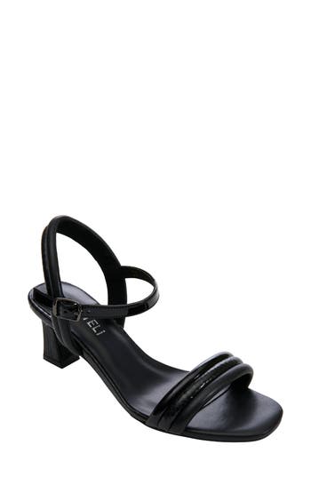 Vaneli Women Lashi Sandal In Black Nappa In Black