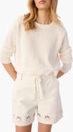CAMI NYC Lesley Cropped Crewneck Sweater