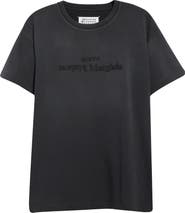Maison Margiela Reverse Logo Cotton Jersey T-Shirt