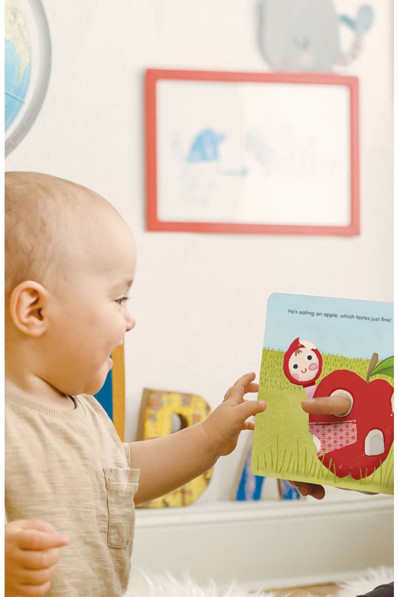 Yuki Monkey Hide-and-Seek Book & Plush Set, Alternate, color, Multi / Red